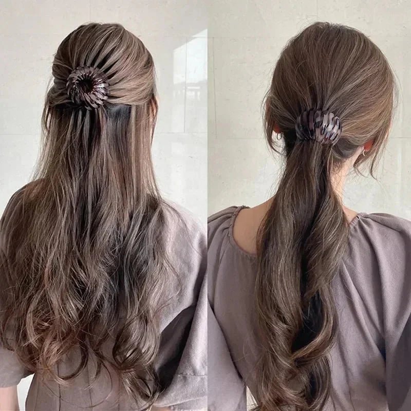 Bird Nest Shaped Ponytail Hair Clip – Magic Lazy Braider Hairpin for Women - Maison zamor