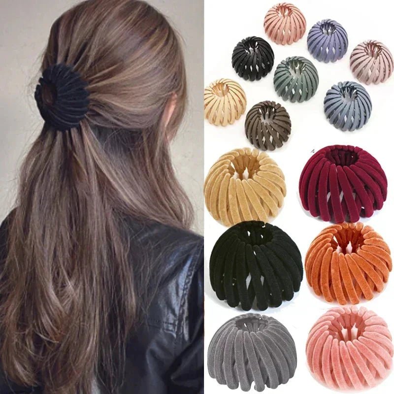 Bird Nest Shaped Ponytail Hair Clip – Magic Lazy Braider Hairpin for Women - Maison zamor