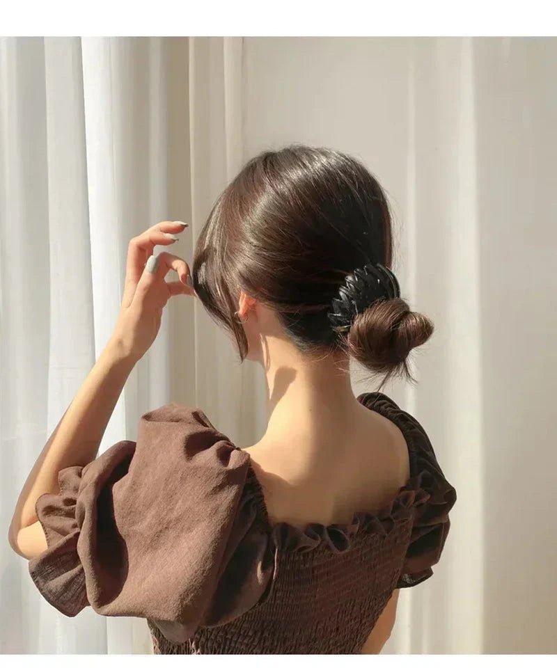 Bird Nest Shaped Ponytail Hair Clip – Magic Lazy Braider Hairpin for Women - Maison zamor