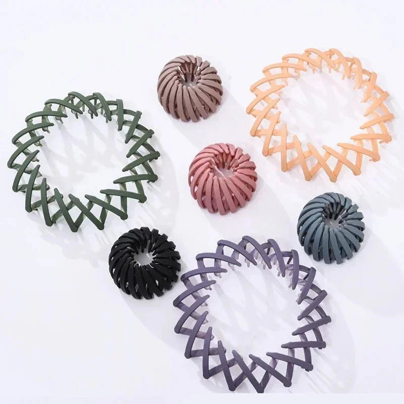 Bird Nest Shaped Ponytail Hair Clip – Magic Lazy Braider Hairpin for Women - Maison zamor
