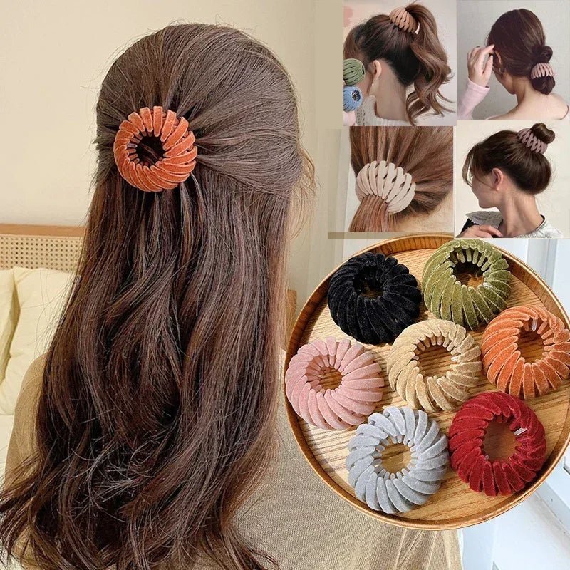 Bird Nest Shaped Ponytail Hair Clip – Magic Lazy Braider Hairpin for Women - Maison zamor