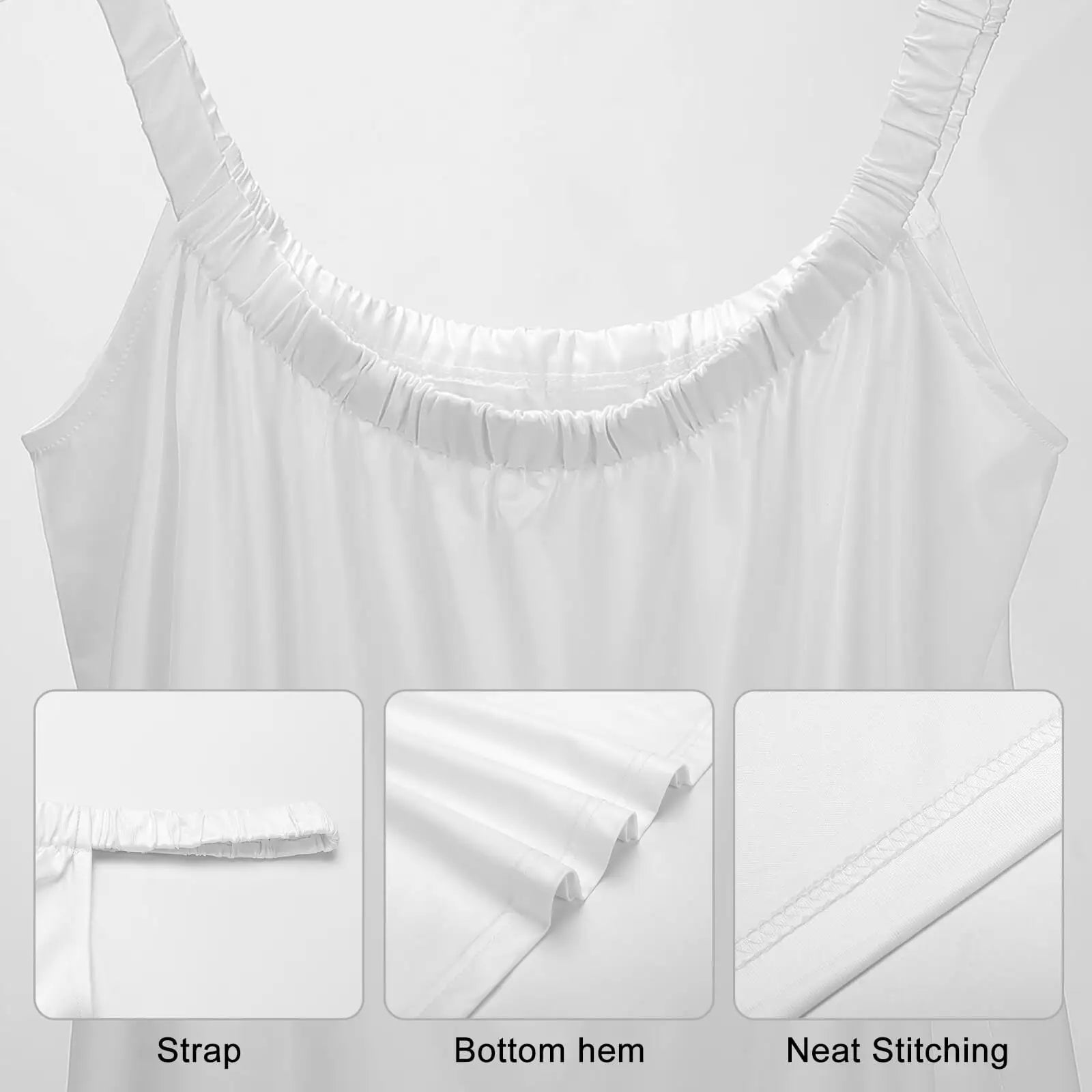 Ethnic Style Women's Slip Dress Bohemain Beach Skirt Summer Woman Casual Clothing Daily Wear Loose Dresses Lady Cool Holiday Top - Maison zamor