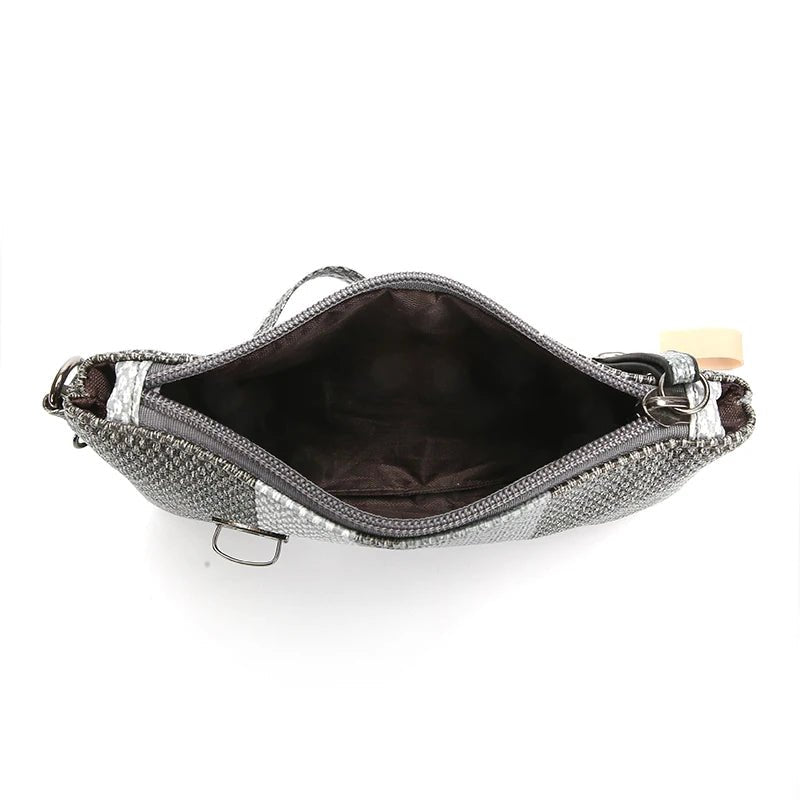 High Quality Women PU Leather Handbags Shoulder Bag Casual Female 4 Pieces Set Crossbody Bags Fashion Stripe Tote Messenger Bag - Maison zamor