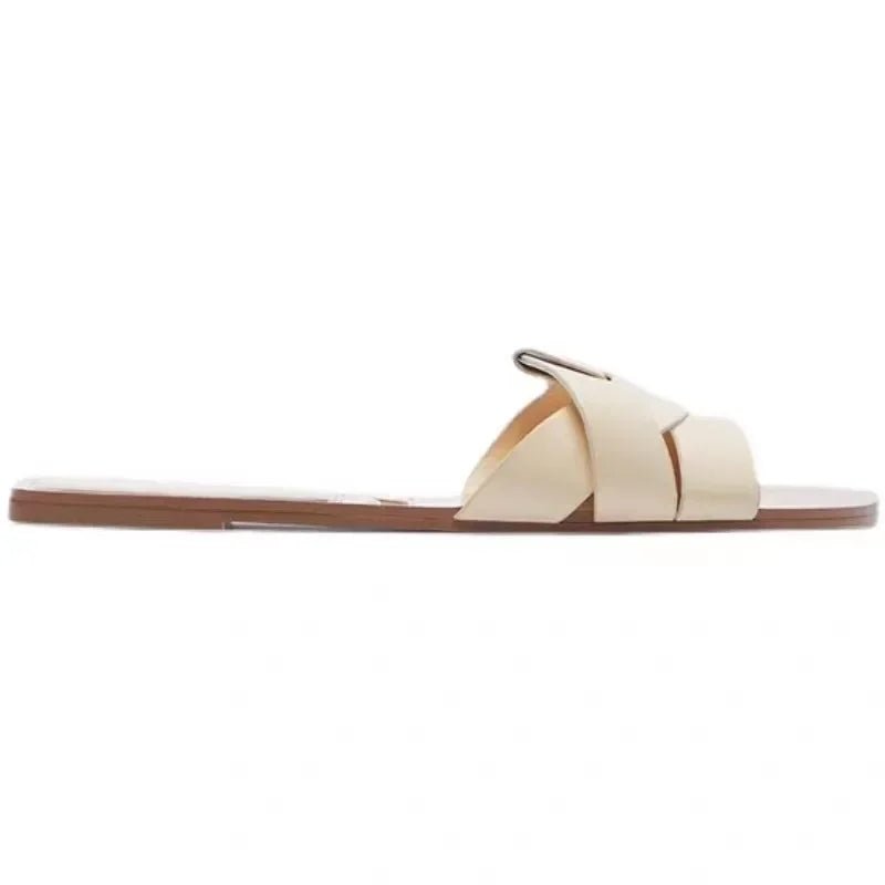 New Summer Designer Women'S Solid Color Fashion Slippers Zapatos De Mujer Women'S Shoes Slippers Women Slippers Women Shoes - Maison zamor