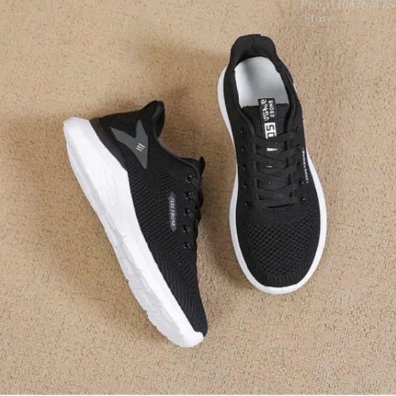 Spring and autumn multi - function soft sole for women's sneakers, comfortable casual running shoes breathable and anti - slip - Maison zamor