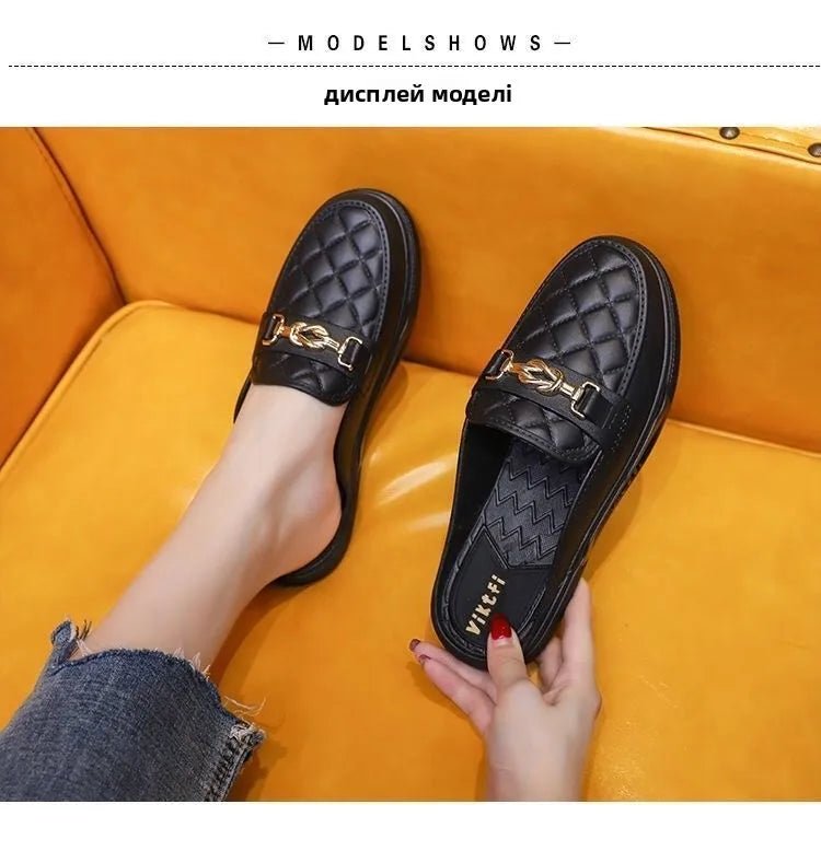 Summer Faion Women's Sandals Outdoor Slippers Spor Chic Flat Heel Korean Sle Pure Color Rubber Bot Paaged Head - Maison zamor