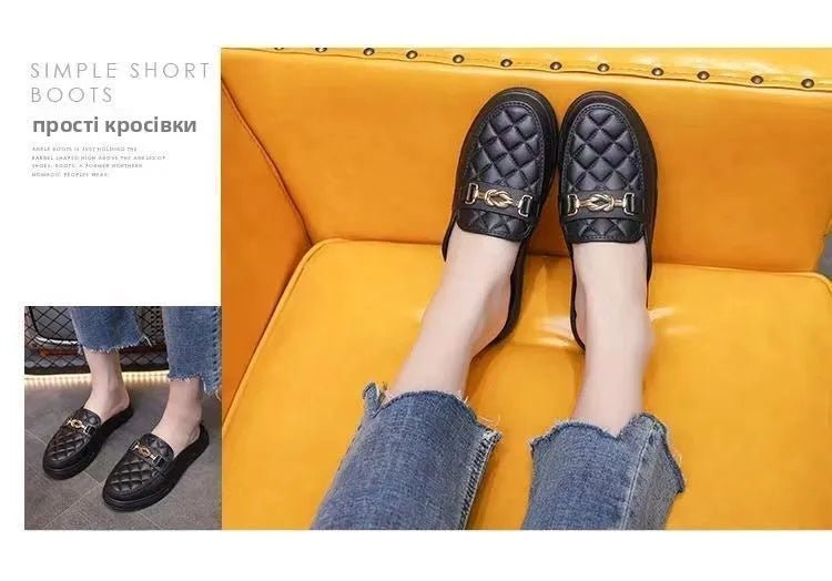 Summer Faion Women's Sandals Outdoor Slippers Spor Chic Flat Heel Korean Sle Pure Color Rubber Bot Paaged Head - Maison zamor