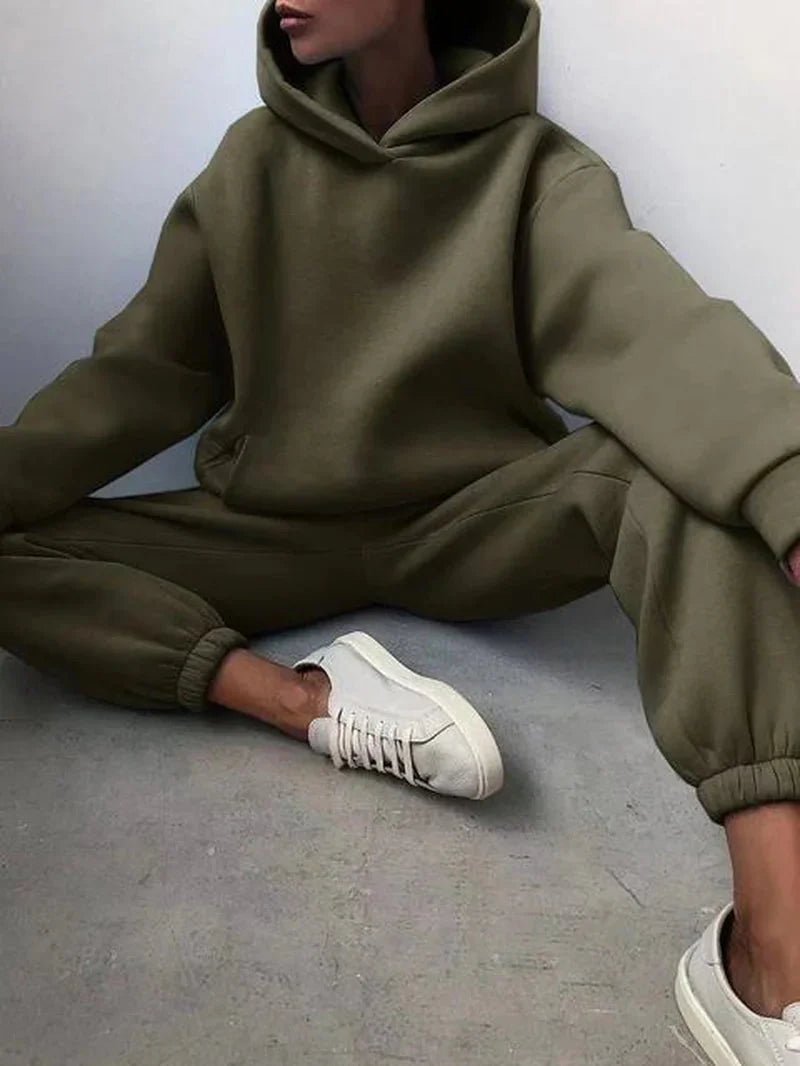 Two - Piece Tracksuit Set - Maison zamor