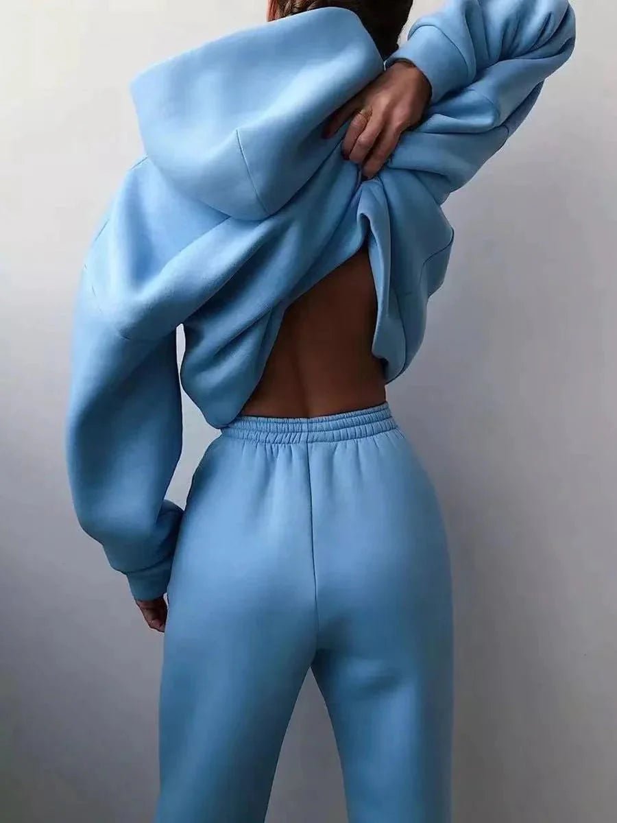Two - Piece Tracksuit Set - Maison zamor