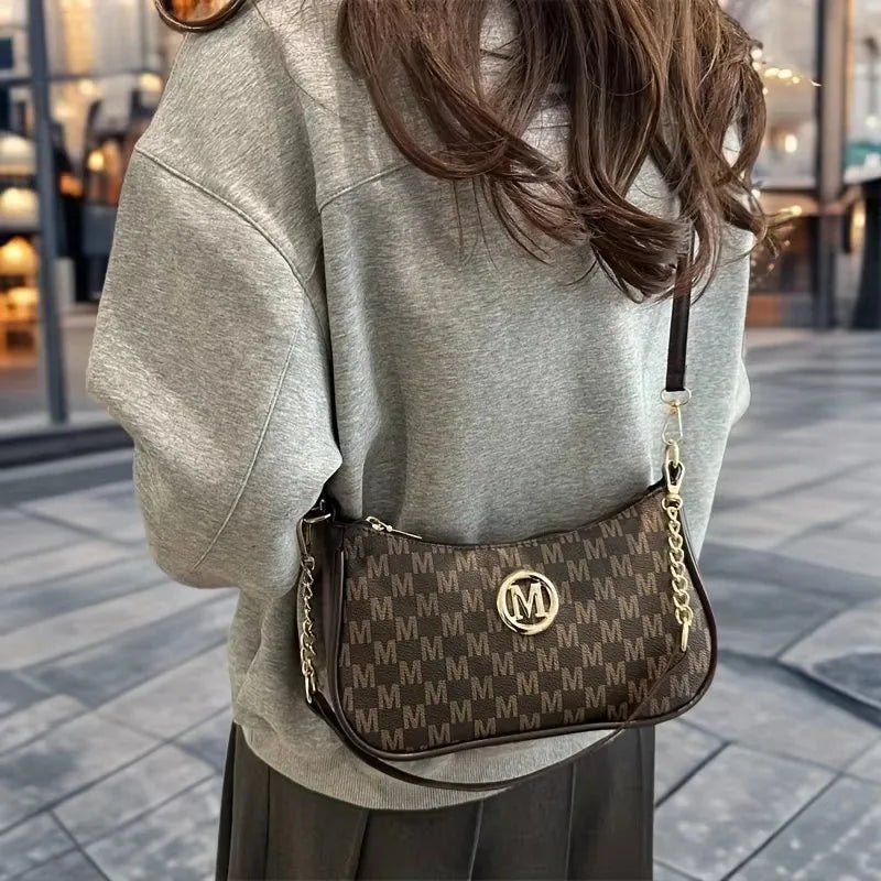 Vintage Style Handbag Crossbody Bag, Adjustable Strap Women Messenger Shoulder Bag, Sophisticated Accessory Tote Bag Purse - Maison zamor