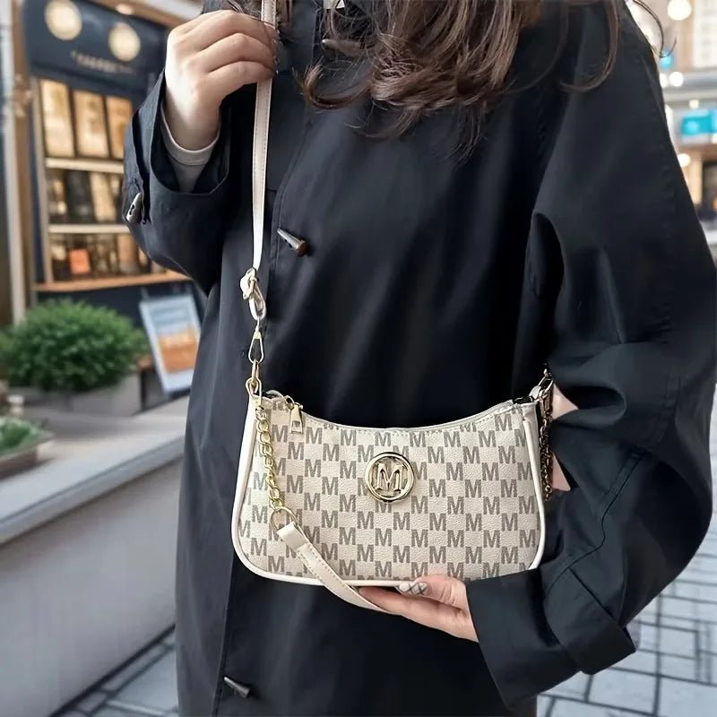 Vintage Style Handbag Crossbody Bag, Adjustable Strap Women Messenger Shoulder Bag, Sophisticated Accessory Tote Bag Purse - Maison zamor
