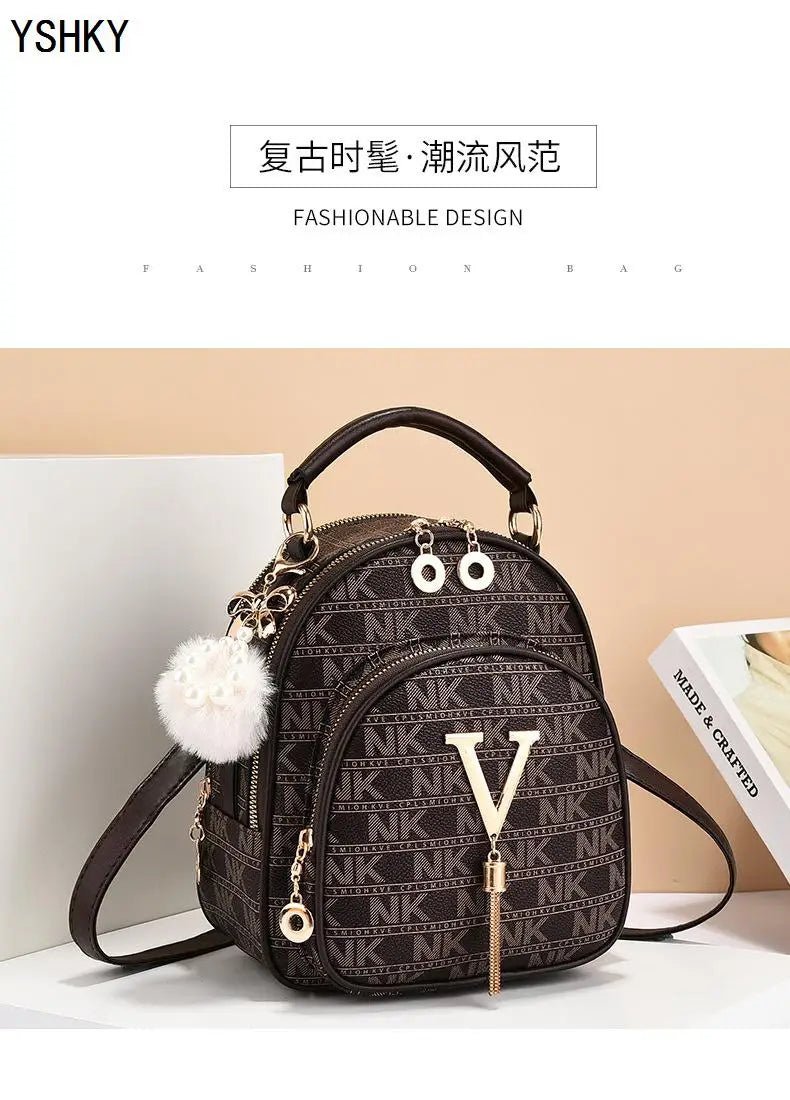 Women's bag 2025 new fashion women's bags hit color hand - held bag Europeand the United States all - match shoulder messenger bag - Maison zamor