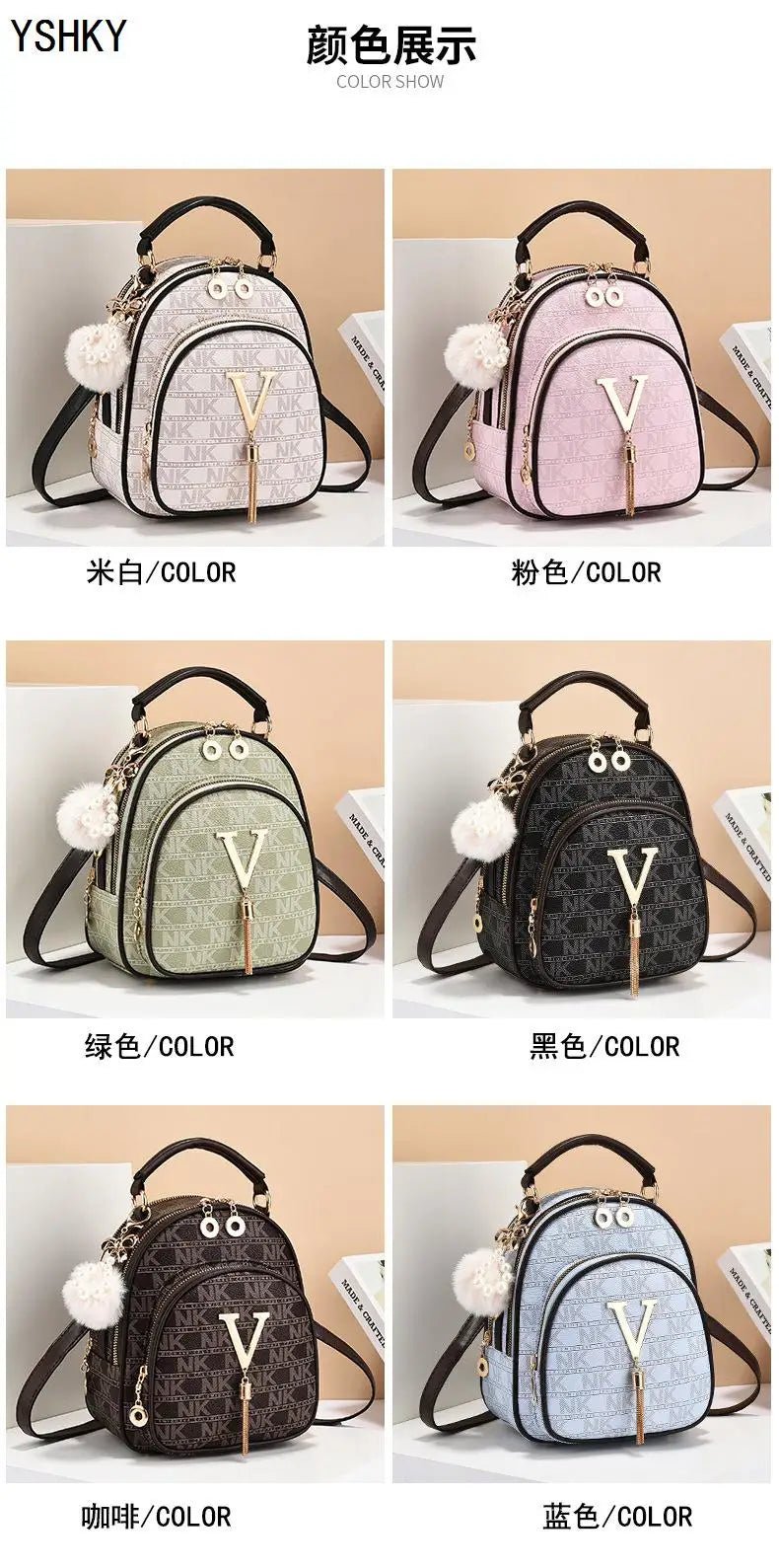 Women's bag 2025 new fashion women's bags hit color hand - held bag Europeand the United States all - match shoulder messenger bag - Maison zamor