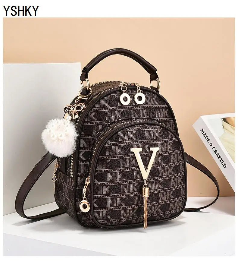 Women's bag 2025 new fashion women's bags hit color hand - held bag Europeand the United States all - match shoulder messenger bag - Maison zamor