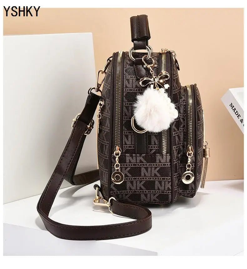 Women's bag 2025 new fashion women's bags hit color hand - held bag Europeand the United States all - match shoulder messenger bag - Maison zamor
