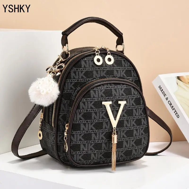 Women's bag 2025 new fashion women's bags hit color hand - held bag Europeand the United States all - match shoulder messenger bag - Maison zamor