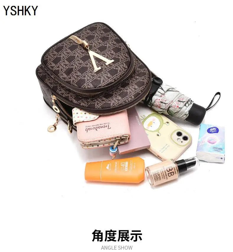 Women's bag 2025 new fashion women's bags hit color hand - held bag Europeand the United States all - match shoulder messenger bag - Maison zamor